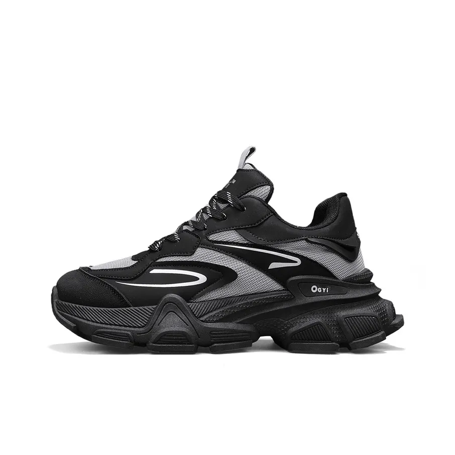 BUFFALO BOUND Slip Resistant, Abrasion Resistant, Breathable Low Top Chunky Sneakers Men's