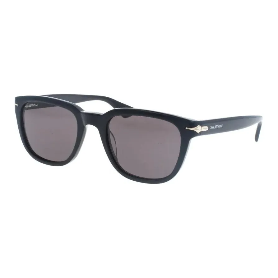 MONTBLANC Acetate Square Sunglasses Men's Black