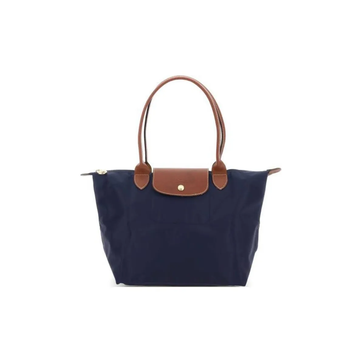 LONGCHAMP Le Pliage Foldover Medium Tote Bag Women's Navy Blue