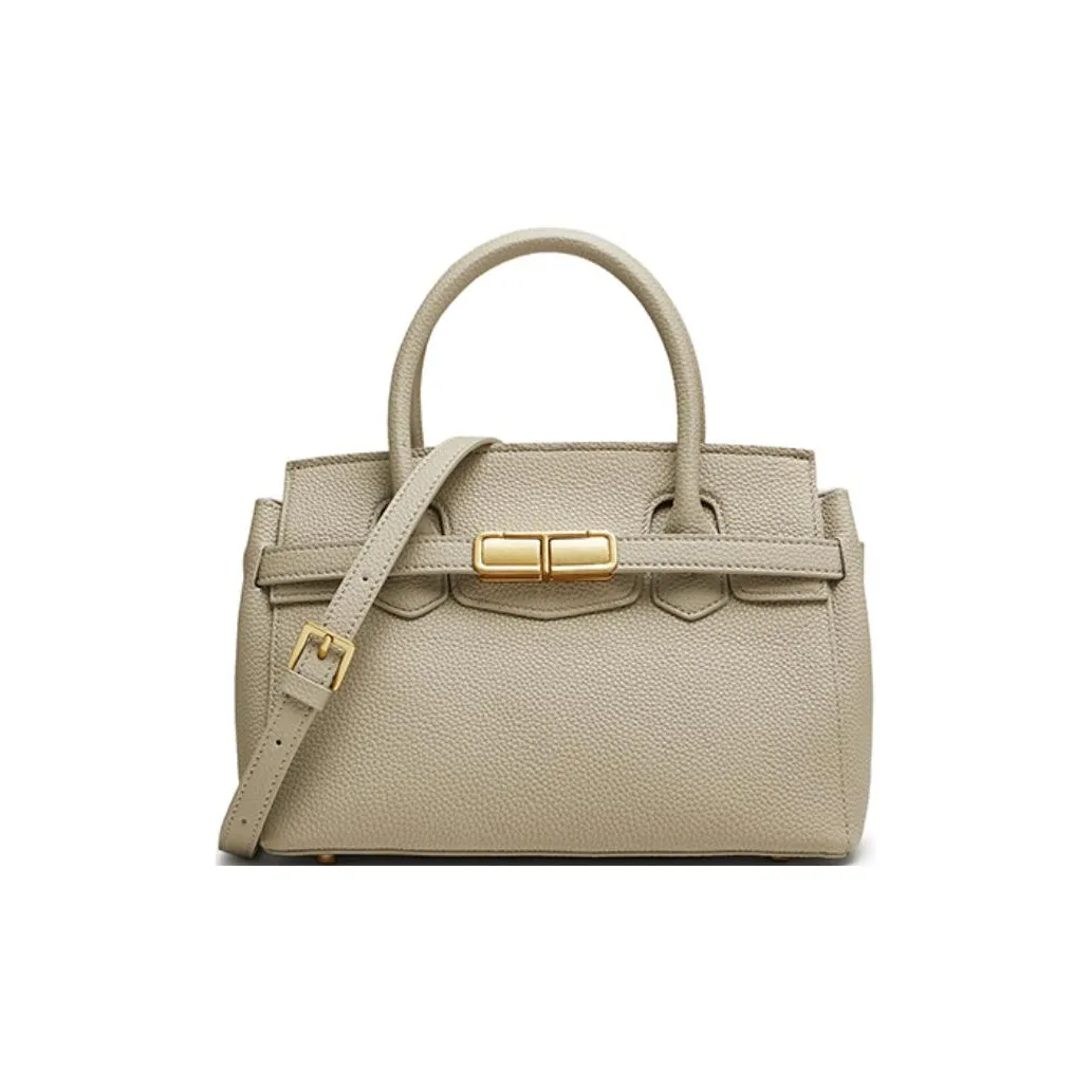 TATA Коровья кожа Одно плечо Сумка Женская Серый Черный