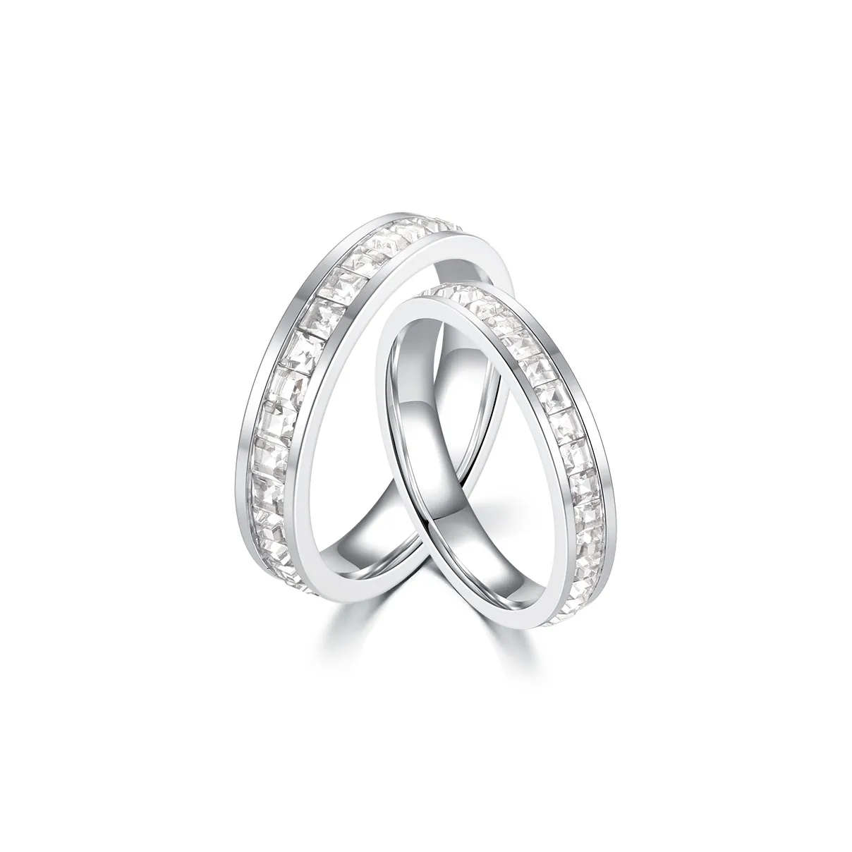 DH7 Кольца из титанового стального сплава Унисекс