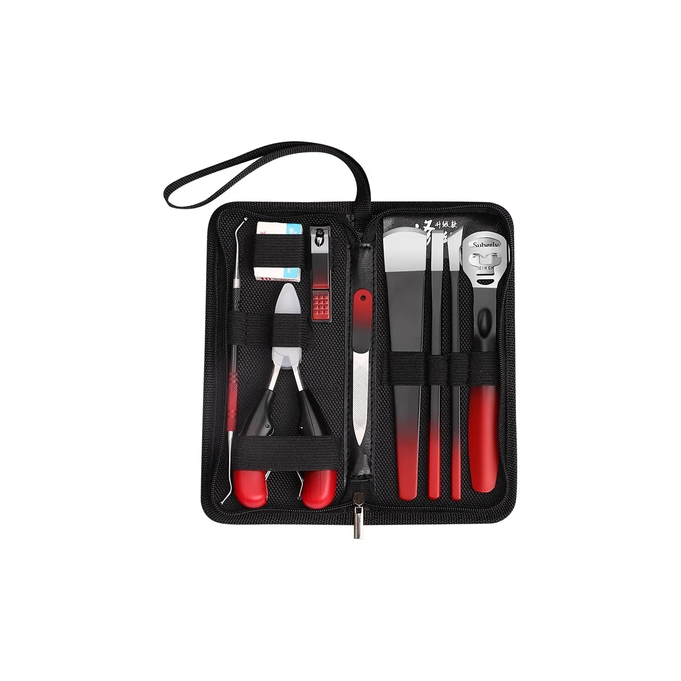 PLYS Набор кусачек для ногтей Набор инструментов для ногтей 10 предметов