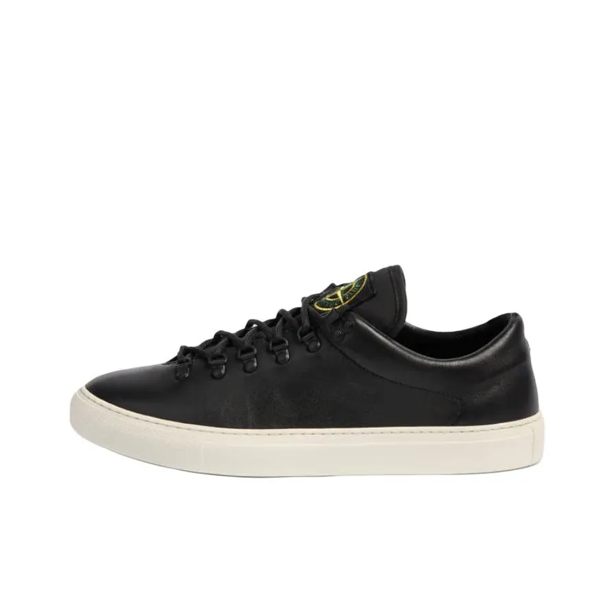 STONE ISLAND S0101 Low Top Skateboard Shoes Men's Black