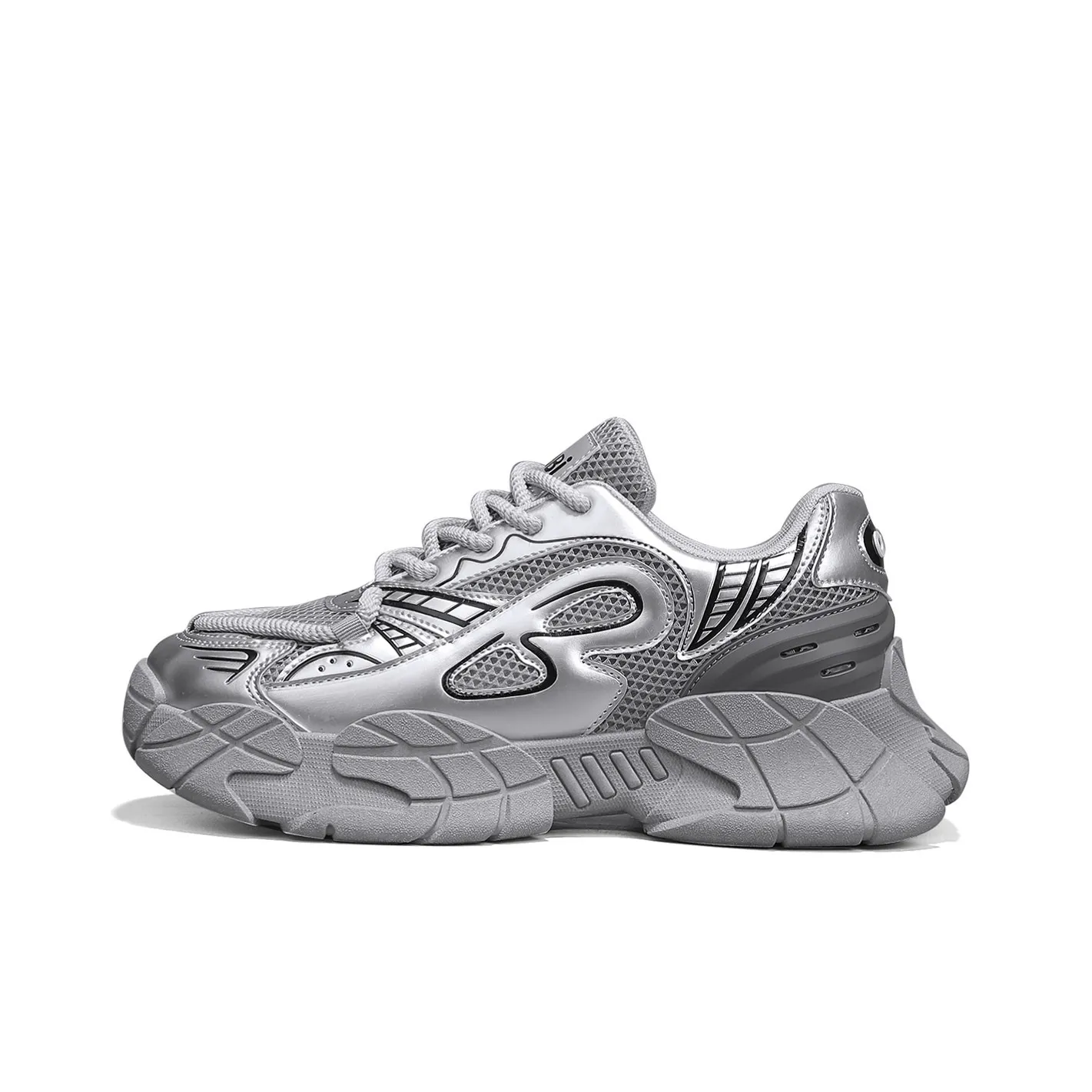BUFFALO BOUND Anti-Slip And Wear-Resistant Height Increasing Low-Top Chunky Sneakers Men's