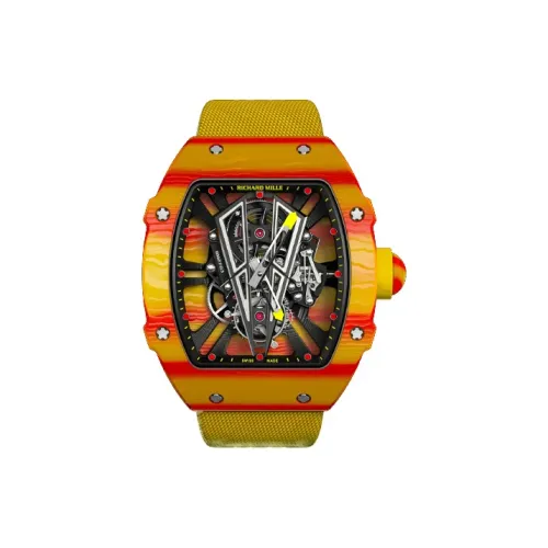 RICHARD MILLE Ручной Механический Движение Мужские Часы 47,7мм*40,3мм Вырезанный