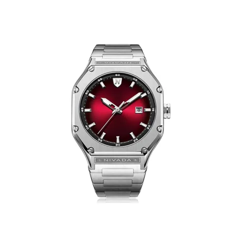 Nivada Автоматический Механический Movement Женские Часы 44,5mm*54,7mm*12,5mm Красный