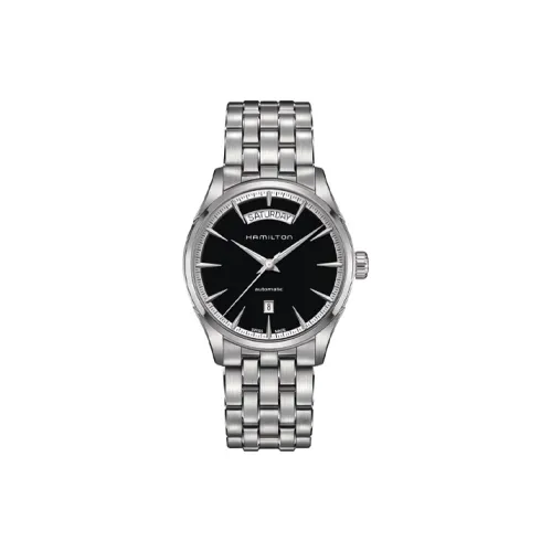 Hamilton Автоматический Механический Movement Мужские Часы Jazz Series 42 мм Черные