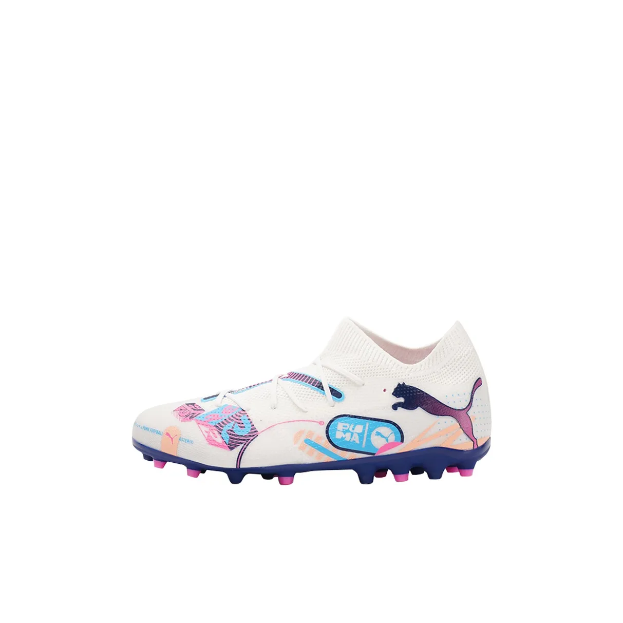 PUMA FUTURE 7 MATCH Low Top Kids' Soccer Shoes White Kids
