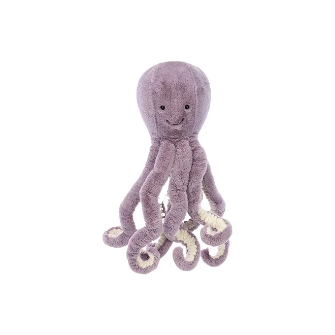 JELLYCAT Ocean Series Maya Little Squid Куклы Плюшевая кукла Высота 14 см 27 см 49 см