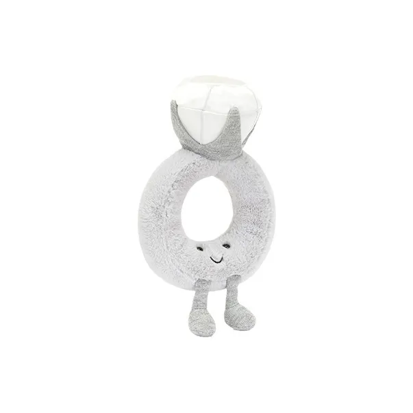 JELLYCAT Amuseables Diamond Ring Plush Toy