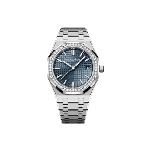 AUDEMARS PIGUET Автоматический Механический Movement Женские Часы Royal Oak Series 34 мм Синие