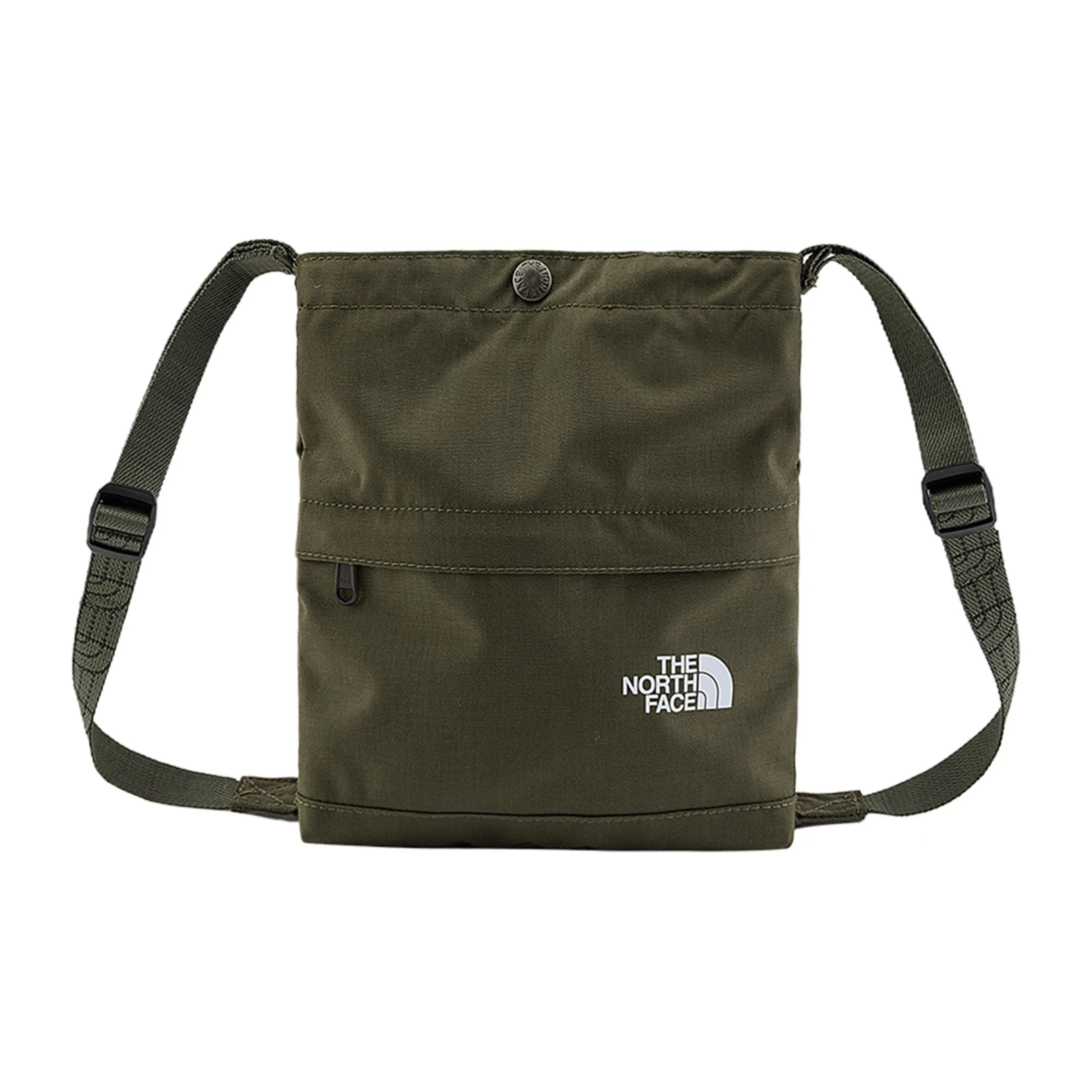 The North Face 4,5L Одно плечо Через плечо На открытом воздухе Сумка Нейлон Серый Коричневый Зеленый Унисекс