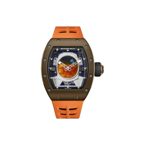 RICHARD MILLE Ручной Механический Движение Мужские Часы 49,94мм*42,35мм Синий