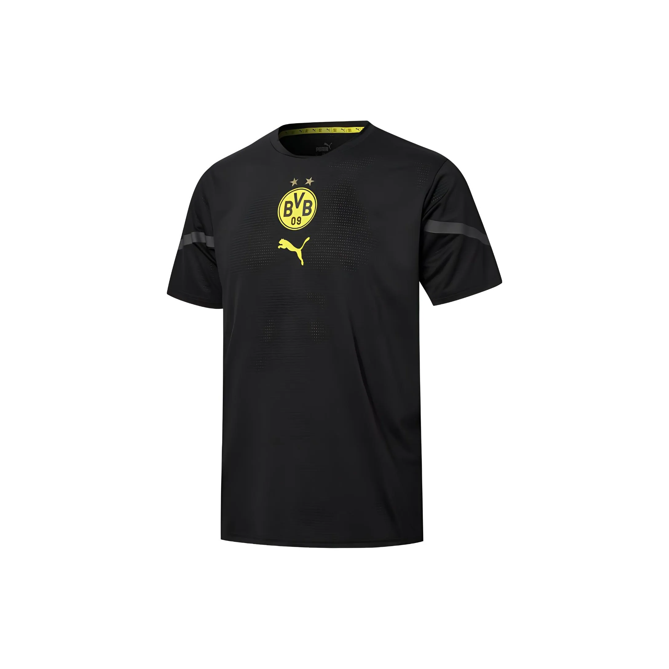 PUMA Borussia Dortmund T-Shirt Унисекс Черный