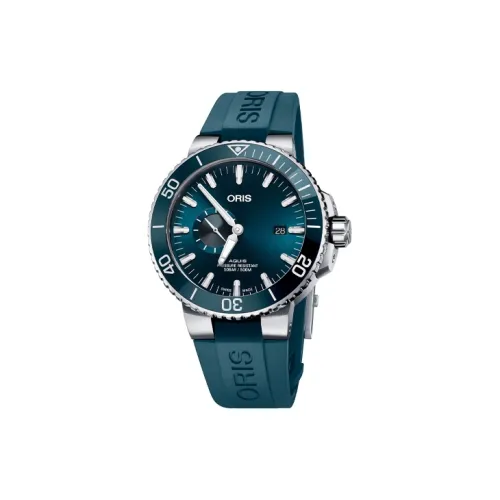Oris Автоматический Механический Movement Мужские Часы Aquis Series 45,5 мм Синие