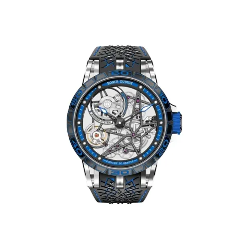 Roger Dubuis Ручной Механический Движение Мужские Kings Series Часы 45 мм Cut Out