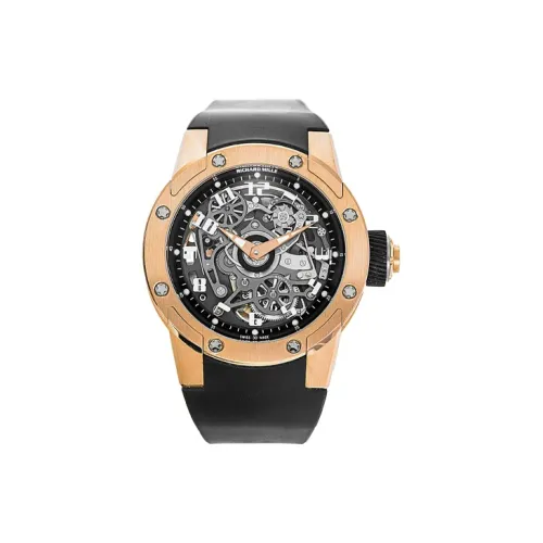 RICHARD MILLE Автоматический Механический Часы Мужские Movement 42,7 мм Черные