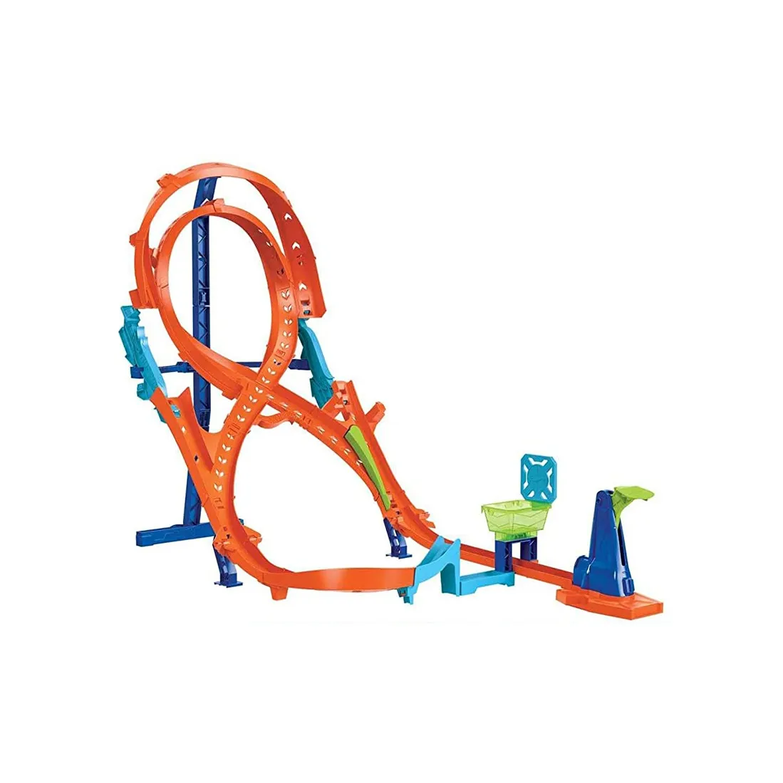 HOT WHEELS 8 Персонаж Вертикальный Набор Дорожек Игрушка с Гироскопом