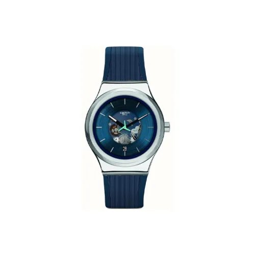 SWATCH Мужские часы 42 мм Синий