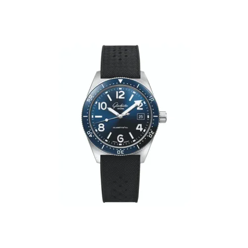 Glashütte Original Автоматический Механический Movement Мужские Часы 39,5 мм Синий