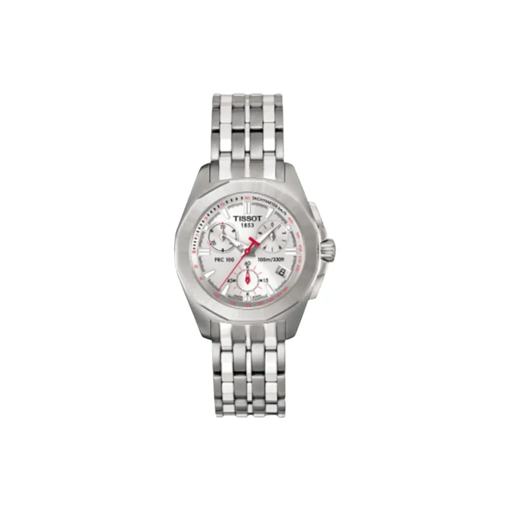 TISSOT T SPORT Collection Кварцевый механизм Женские часы Watch Серебристый циферблат