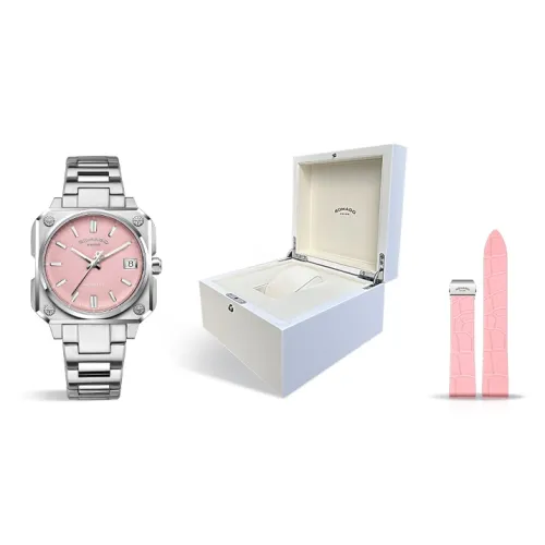 ROMAGO Механический Movement Женские часы 34,8mm*34,8mm*27,5mm Розовый