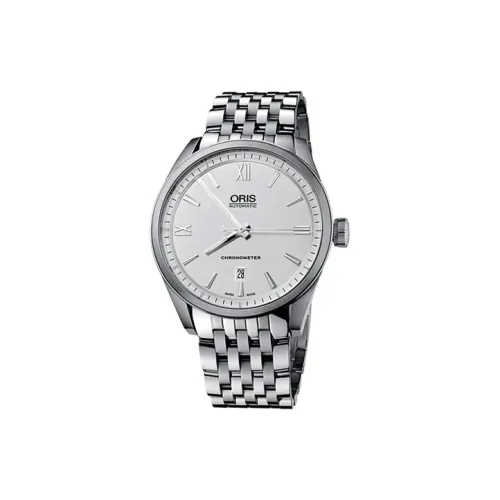 Oris Автоматический Механический Movement Мужские Часы 42 мм Серебристый