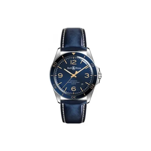 BELL & ROSS Мужские часы 41 мм Синий