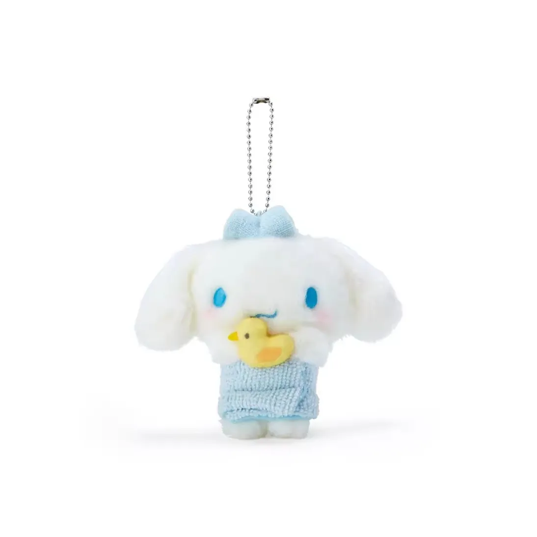 Sanrio Cinnamoroll Горячий источник Robe Коллекция Куклы Плюшевый Подвеска 12 см Рекомендуемый рост