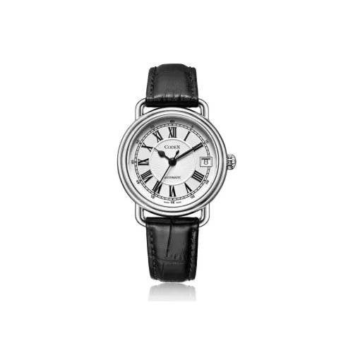 Codex Автоматический Механический Movement Женские Часы Classic Collection 34 мм Белые