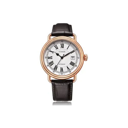Codex Автоматический Механический Movement Унисекс Classic Collection Часы 42 мм Белые