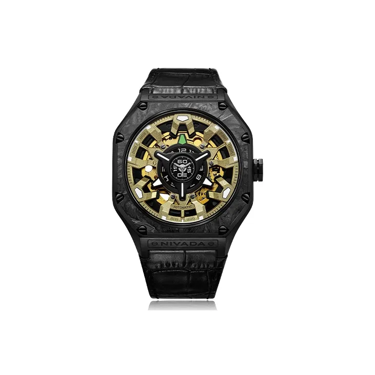 NIVADA Automatic Mechanical Movement Men's Watches Watch Black Dial N936203226161_20231026165720