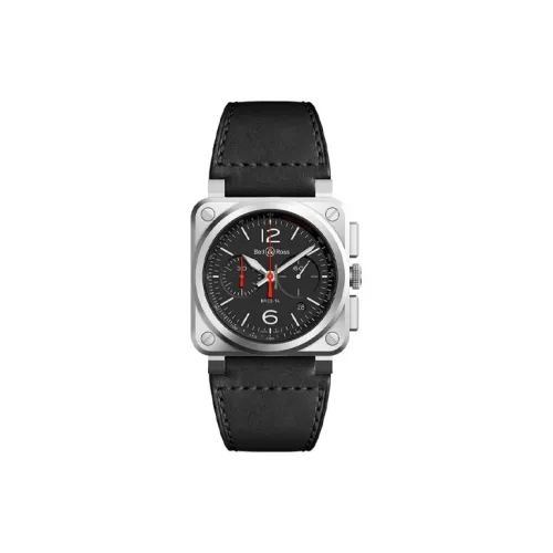 BELL & ROSS Автоматический Механический Часы Мужские Movement 42 мм Черные