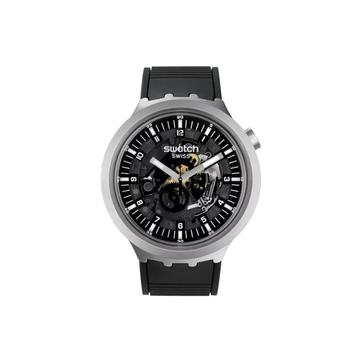 Swatch Quartz Механизм Мужские часы 47 мм Скелет