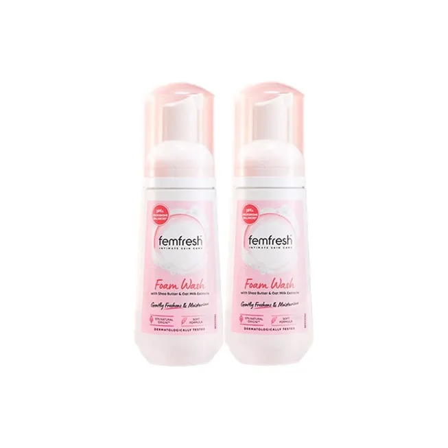 FEMFRESH Мусс для интимной гигиены SOLUTION Увлажняющий 150 мл*2