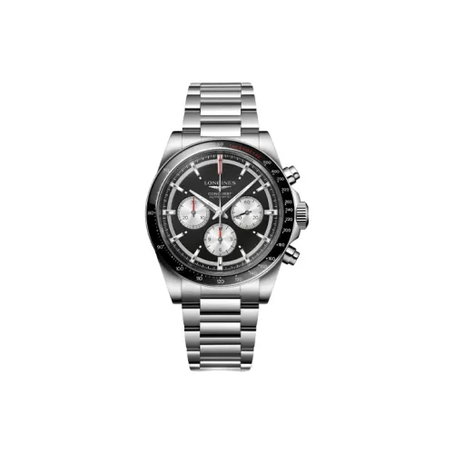 LONGINES Автоматический Механический Движение Мужские Comcast Collection Часы 42 мм Черные