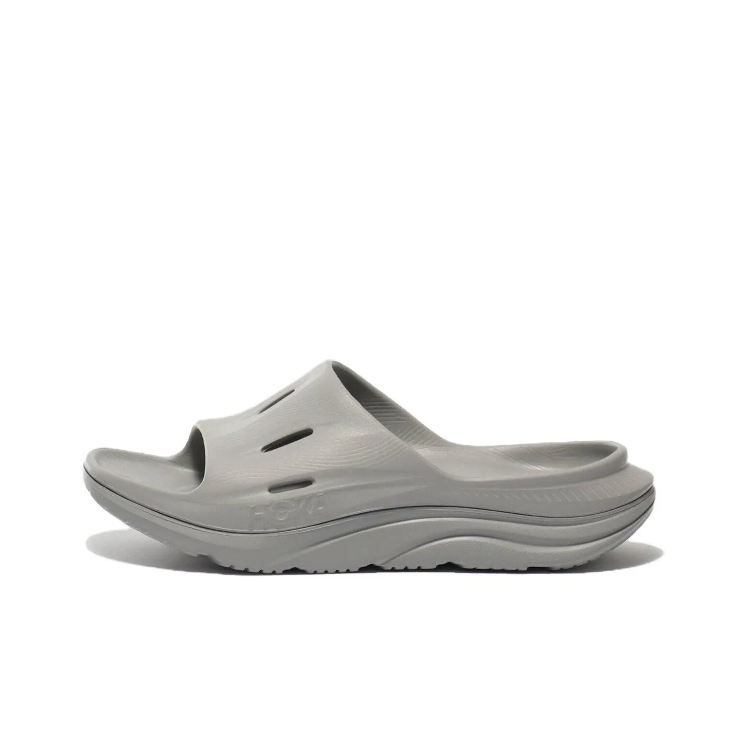 HOKA ONE ONE Ora Recovery Slide 3 Slip Resistant Slide Slippers Men Gray