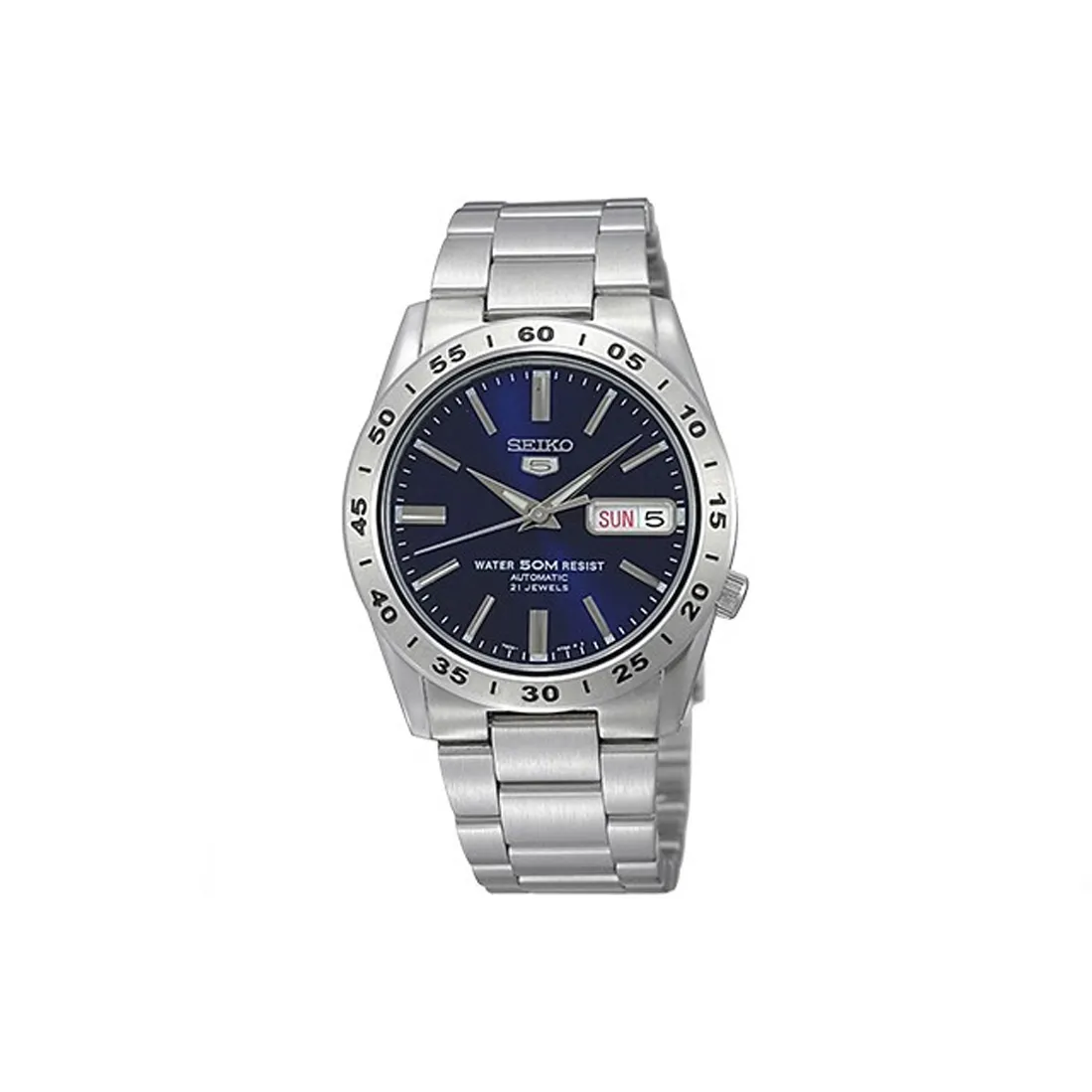 SEIKO Automatic Mechanical Movement Watch Unisex Blue Dial SNKD99K1