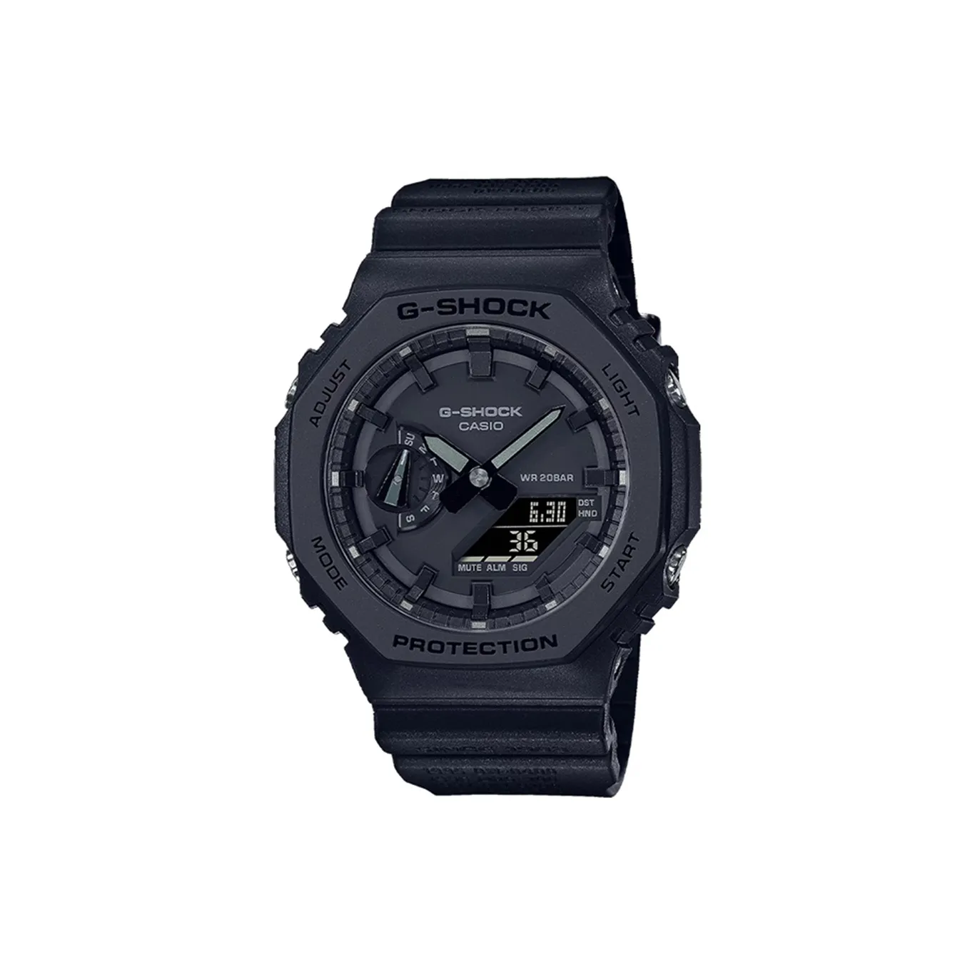 CASIO 40th Anniversary Milestone Collection Кварцевый механизм Смольный ремешок Часы Мужские Черный циферблат