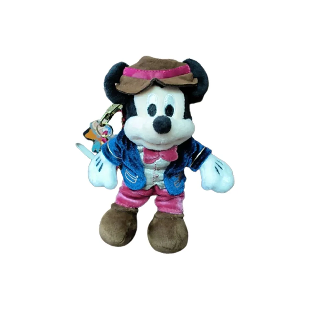 Disney Микки маус Sound Preservation Коллекция Черный Куклы Плюшевый Подвеска Трубы Высокие