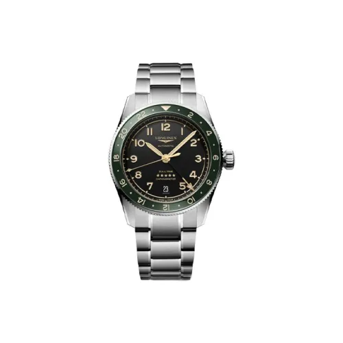 LONGINES Автоматический Механический Движение Мужские Spirit Collection Часы 39 мм Черные