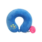 도파민 U자형 베개 - 블루 - 28cm