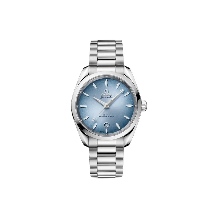 OMEGA AQUA TERRA 150 Meters Automatic Mechanical Movement Women's Watch 38mm Blue Dial 220.10.38.20.03.004