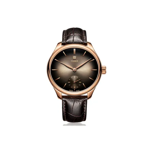 Codex Ручной Механический Movement Унисекс Часы EXTREME Collection 43 мм Кофе