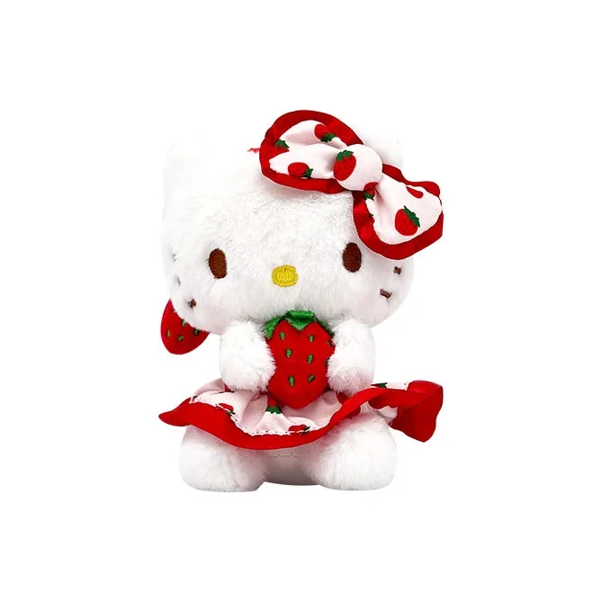 AOGER x Sanrio AOGER x Sanrio Свежий Клубничный Kuromi Cinnamoroll Hello Kitty My Melody Куклы Плюшевый Подвеска 10 см Длина Корпуса