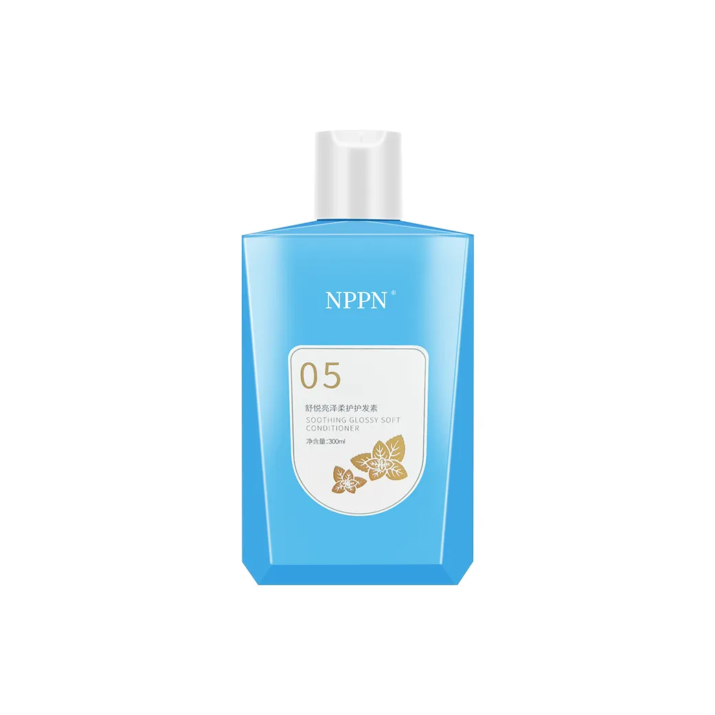 NPPN 05 Блестящий Гладкий Уход за волосами Кондиционеры Контроль пушистости Сглаживание Увлажнение Аромат 300 мл