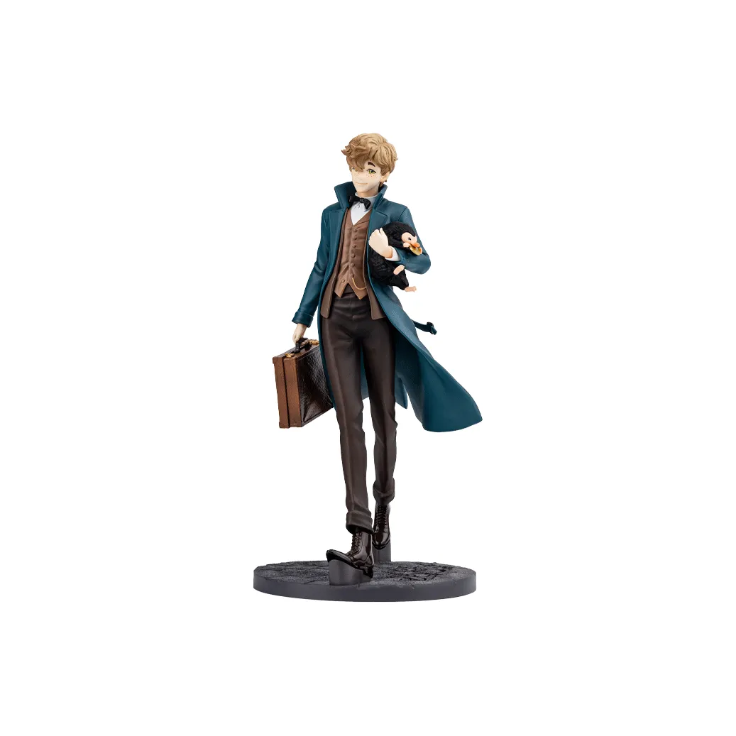POP MART Newt Scamander Где фантастические животные? Magic Legend Collection Прозрачный слейд с карточкой