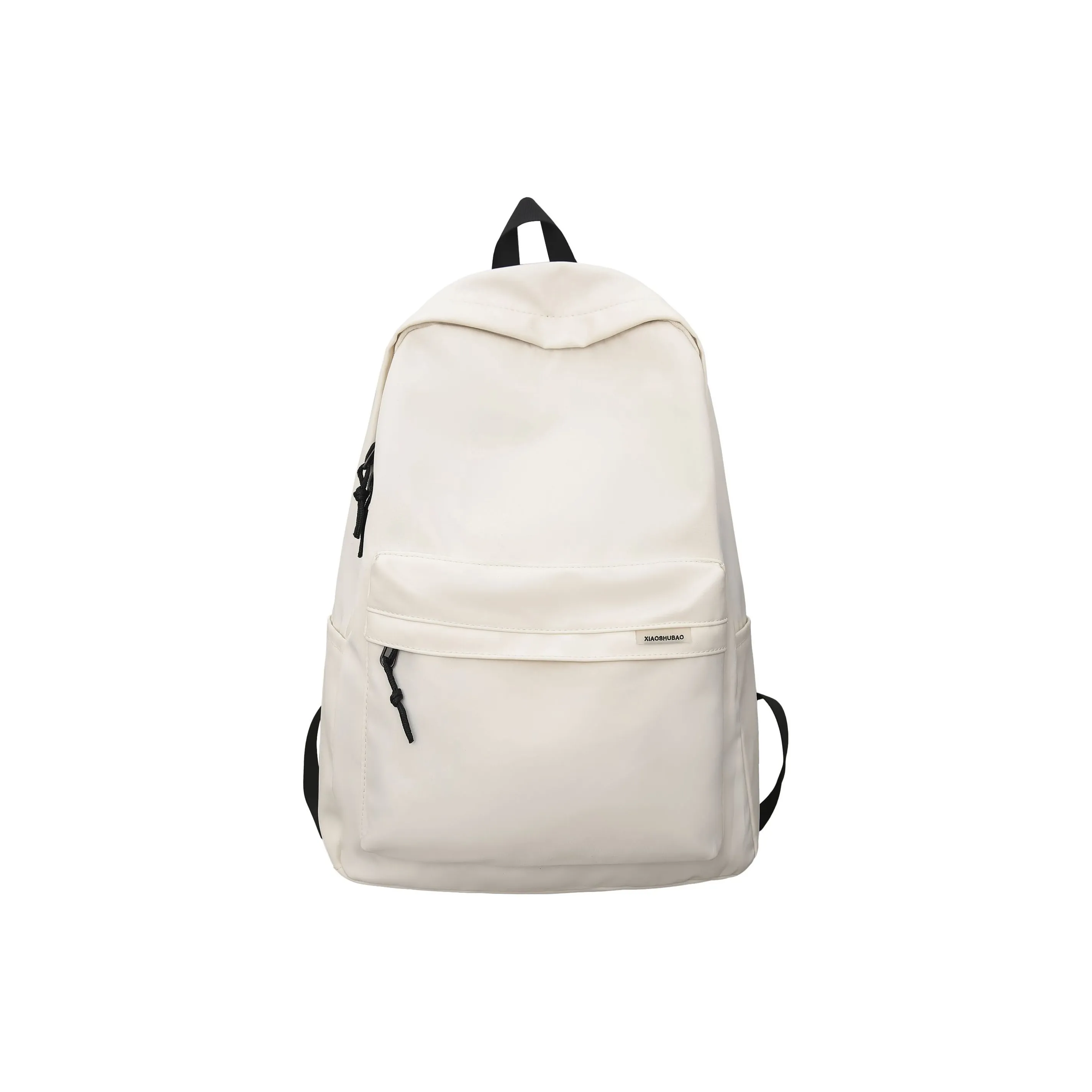 Techson Nylon Backpack Unisex Black/White