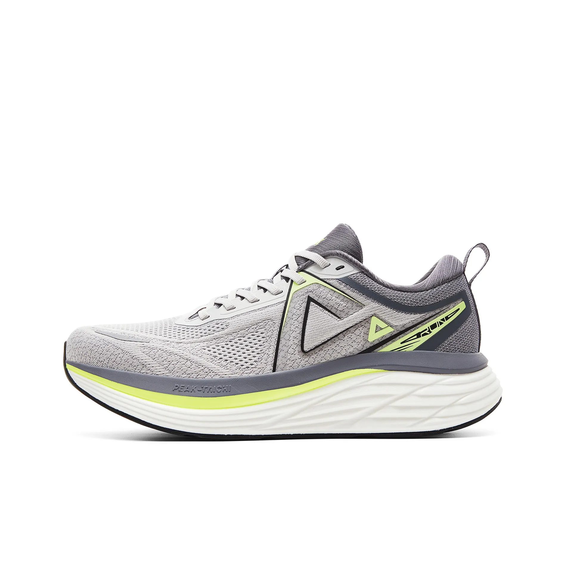 PEAK Cushioning Rebound Impact-Resistant Wear-Resistant Slip-Resistant Low-Top Training Running Shoes Men's Smoke Gray