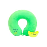 도파민 U자형 베개 - 그린 - 28cm